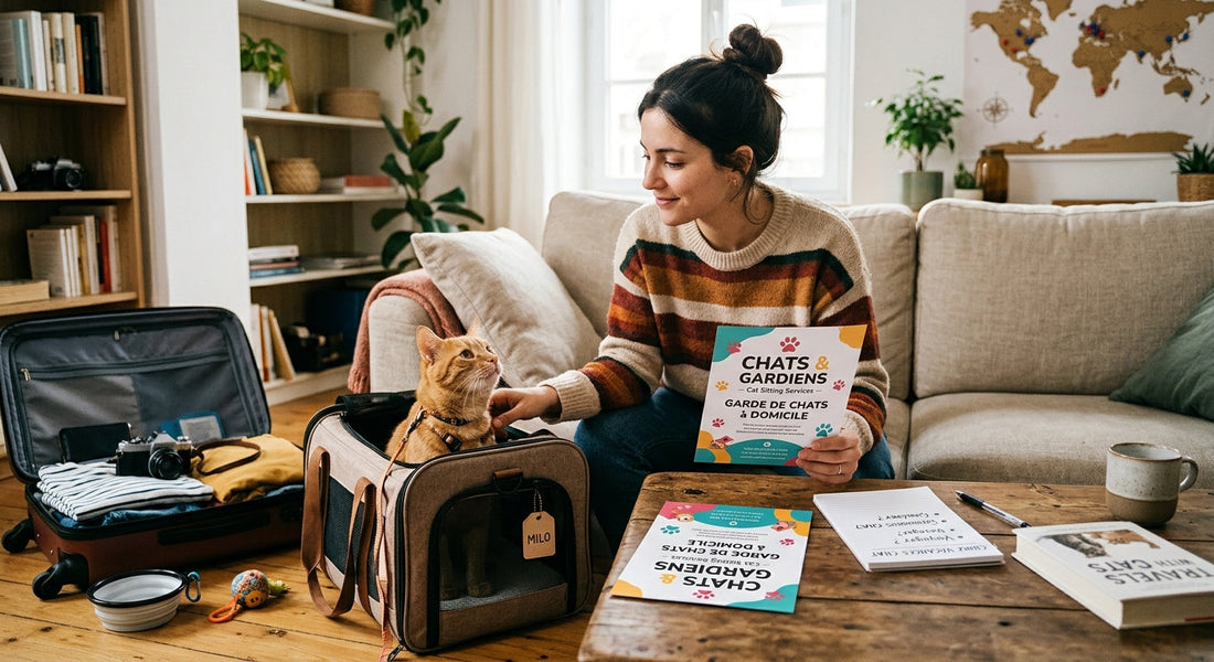 Partir en vacances avec son chat, ou le faire garder comment choisir