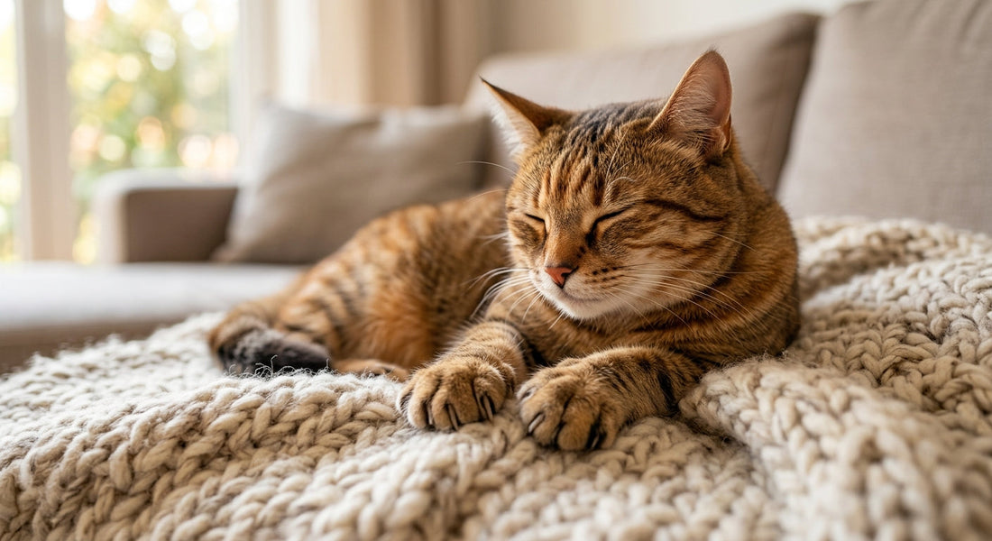 Pourquoi les chats pétrissent le geste et ce qu'il dit