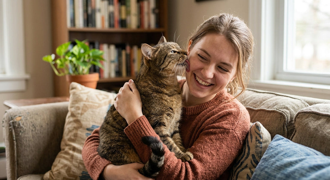 Pourquoi mon chat me lèche ce que ça signifie vraiment